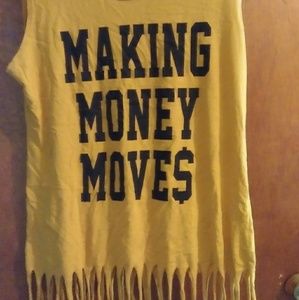 Making money moves t-shirt